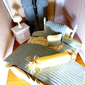 Dollhouse Miniature Bedding